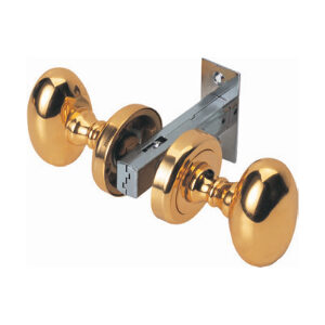 Oval Knob with Escutcheon